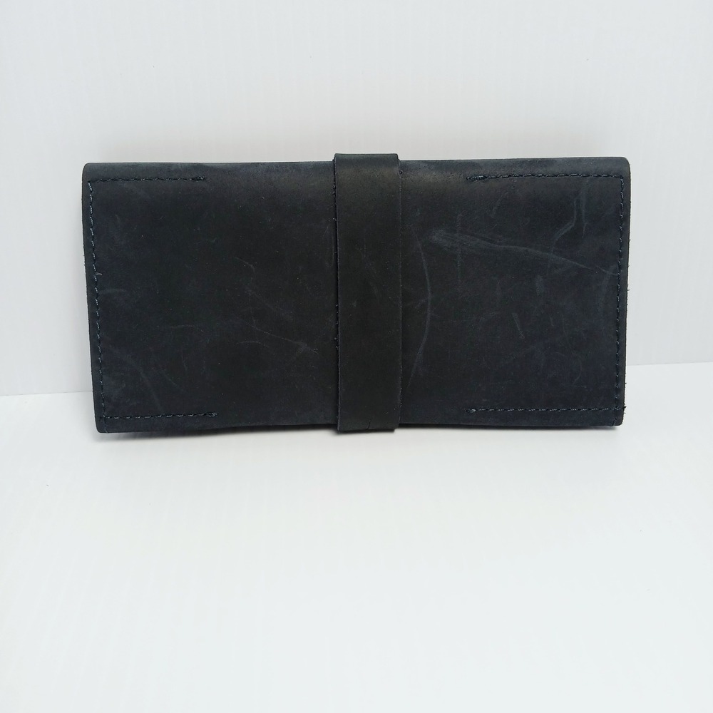 Rado Switzerland Black Leather Watch Roll Travel Organizer Pouch Case - Picture 3 of 6